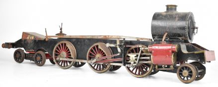 Part built 3½ inch gauge 2-6-4 Martin Evans Jubilee live steam tank locomotive comprising rolling