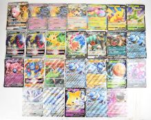 Pokémon TCG - Twenty six oversize / jumbo cards to include Pikachu V, Lucario V Star, Mega