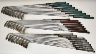 Two sets / part sets of Ping Zing, Ping Eye2 and Ping Karsten 11 golf clubs