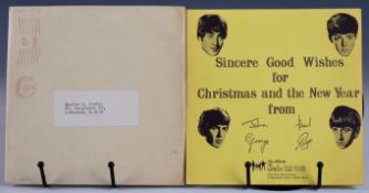 The Beatles' Christmas Record, single sided flexi disc only sent to The Official Beatles Fan Club