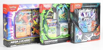 Pokémon TCG - Three Scarlet & Violet / Mega Evolution 'Premium Collection' and 'Figure Collection'