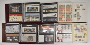 Collection of GB and Channel Islands, Isle of Man and Commonwealth stamps including GB