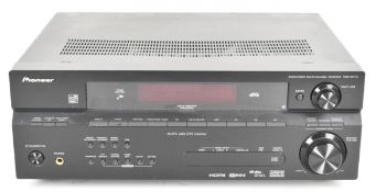 Pioneer VSX-917V Audio/Video Multi-Channel Receiver, Serial No. GJMP006413YY, with remote control.