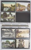 [Watercraft and Waterways] Collection of approximately four hundred postcards on UK waterways,