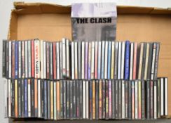 Approximately one hundred Indie Rock / Punk / Post Punk etc CDs, includes five The Clash including