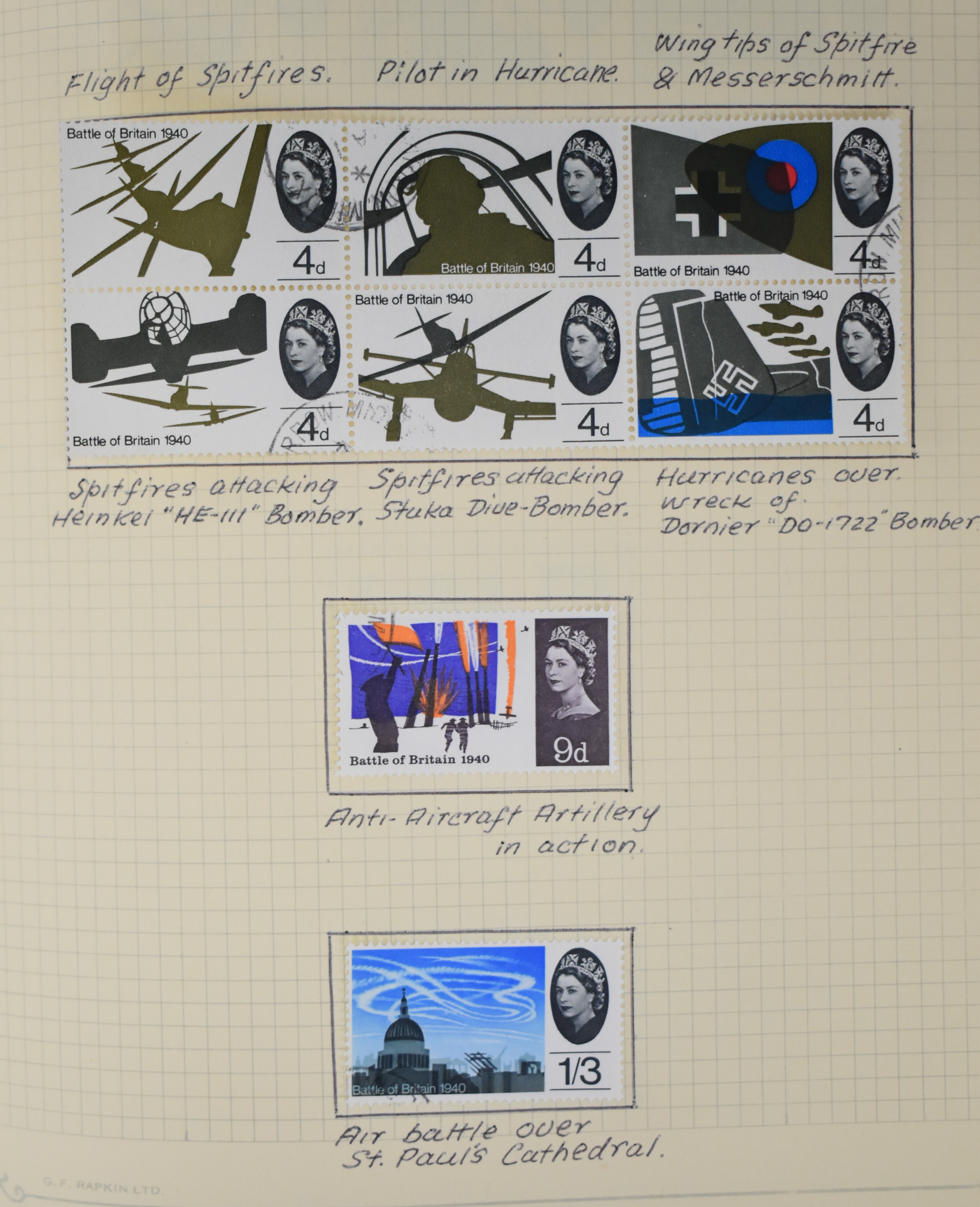 GB stamp collection in eleven albums and one stockbook 1937-1976 including a volume of regional - Image 12 of 19