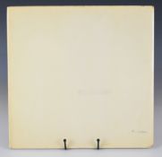 The Beatles White Album (PCS 7068) with top opening cover, four photographs, double sided poster and