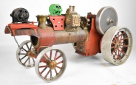 Part built 2 inch scale Thetford Town live steam Burrell showman's road locomotive or engine,