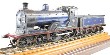 3½ inch gauge Caledonian Railway 4-4-0 live steam tender locomotive, having Smithies style boiler,