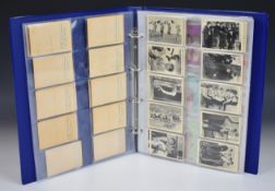 A collection of vintage trading cards and similar to include a stock of The Beatles (1964) First