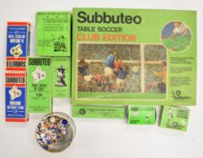 Subbuteo Table Soccer 'Club Edition' set together with additional teams England, Northern Ireland,