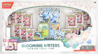 Pokémon TCG - Scarlet & Violet 151 'Blooming Waters' Premium Collection boxed set, factory sealed.