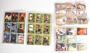 Planet of the Apes trading cards comprising two vintage Apjac Productions (1967) sets appearing