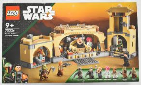 Lego Star Wars Boba Fett's Throne Room, 75326, 2022, in sealed box.