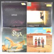 Twenty four Rock / Pop LPs, all new / sealed in shrink wrap, including two Styx, Vampire Weekend,