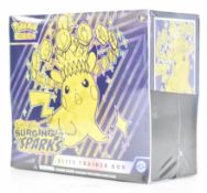 Pokémon TCG - Scarlet & Violet 'Surging Sparks' Elite Trainer Box (ETB), factory sealed.