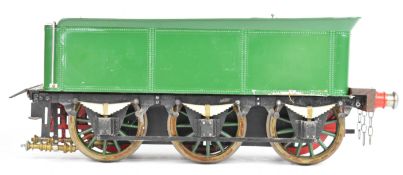 Exhibition quality 5 inch gauge tender to suit a live steam model of a Victorian locomotive,