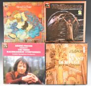 Over sixty Classical music box sets, including J S Bach Die Kunst Der Fuge J-F Paillard (ERATO STU