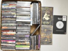 Approximately ninety five CDs and seven DVDs all Heavy Metal / Black Metal / Death Metal / Heavy