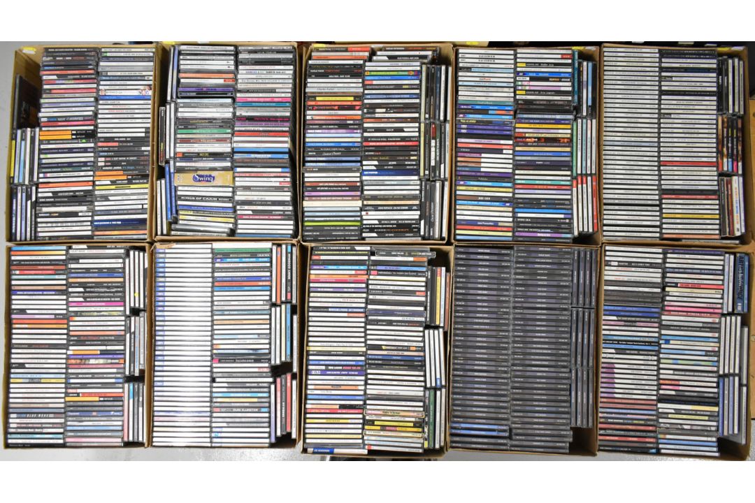Approximately nine hundred Jazz / Cool Jazz / Bop / Jazz Fusion / Jazz Funk CDs including a run of - Image 1 of 11