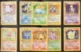 Pokémon TCG - Complete Base set by Wizards of The Coast, 1999, comprising all 102 cards including 16