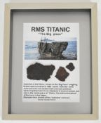 [RMS Titanic] a pair of 'rusticles' removed from 'The Big Piece', ie the 18 tonne salvaged section