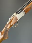 Miroku 7000 SP-I 12 bore over and under ejector shotgun with engraved locks, underside, trigger