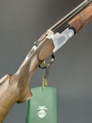 Armi P Zanoletti for SSM International 12 bore over and under shotgun with chequered semi-pistol