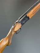 Winchester Select 101 12 bore over and under ejector shotgun with engraved locks, underside, trigger