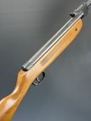 Edgar Brother Model 35 .22 air rifle with adjustable sights, serial number 65568. PLEASE NOTE THAT