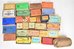 A large collection of collector's shotgun cartridge wads, all in original boxes including Gevelot,