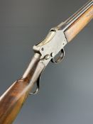 W W Greener Greener's GP Gun Martini underlever action 12 bore single barrelled shotgun with named