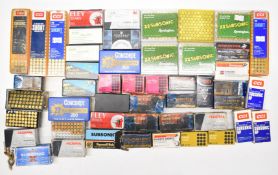 Over 2000 .22 rifle cartridges including Remington Subsonic, CCI Short, Winchester Super X, Eley