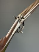 Thomas or Elizabeth Fletcher of Gloucester 12 bore side by side hammer action shotgun with named and