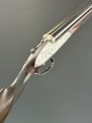 John Powell 20 bore assisted-opening side by side sidelock ejector shotgun with hand detachable
