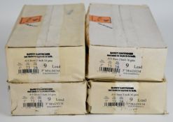 One thousand .410 16g 9 shot shotgun cartridges, all sealed in original boxes. PLEASE NOTE THAT A