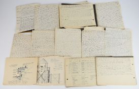 WW2 POW camp book / diary titled 'The Story of 373 POW Camp from June 1945-June 1948', describing