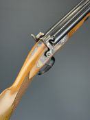 Pietta Navy Arms Co of Ridgefield New Jersey 12 bore side by side muzzle loading percussion hammer