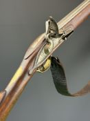 Pedersoli .750 muzzle loading flintlock musket with lock stamped 'Grice 1762' and with crown over '