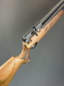 Kral Puncher K .22 PCP carbine air rifle with textured semi-pistol grip and forend, raised cheek