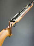 Diana Model 52 .177 side-lever air rifle with chequered semi-pistol grip and forend, raised cheek