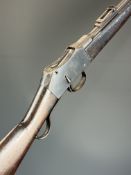 London Small Arms Co Enfield Martini-Henry 1881 .303 underlever-action service rifle with lock