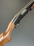 Remington 870TB Wingmaster 3-shot pump-action shotgun with chequered semi-pistol grip and forend,