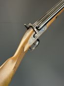 Pietta Navy Arms Co of Ridgefield New Jersey 12 bore side by side muzzle loading percussion hammer