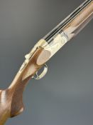 Beretta SV10 Perennia 12 bore over and under ejector shotgun with engraved scenes of birds to the