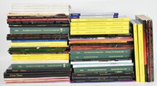 Collection of over fifty auction catalogues on firearms and related material from 1989 to 2009