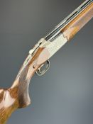 Browning B725 Sporter G5 12 bore over and under ejector shotgun with named and engraved underside,