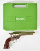 Colt Single Action Army .45 style .177 CO2  air pistol/ revolver with faux wooden grips and fixed