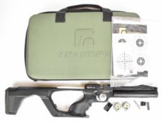 Reximex Mito S .177 PCP target air pistol/ rifle with removable stock, shaped and textured grip,