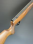 BSA Lightning XL SE .22 air rifle with chequered semi-pistol grip and forend, raised cheek piece,